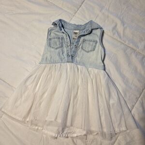 OshKosh B'gosh Denim and White Dress